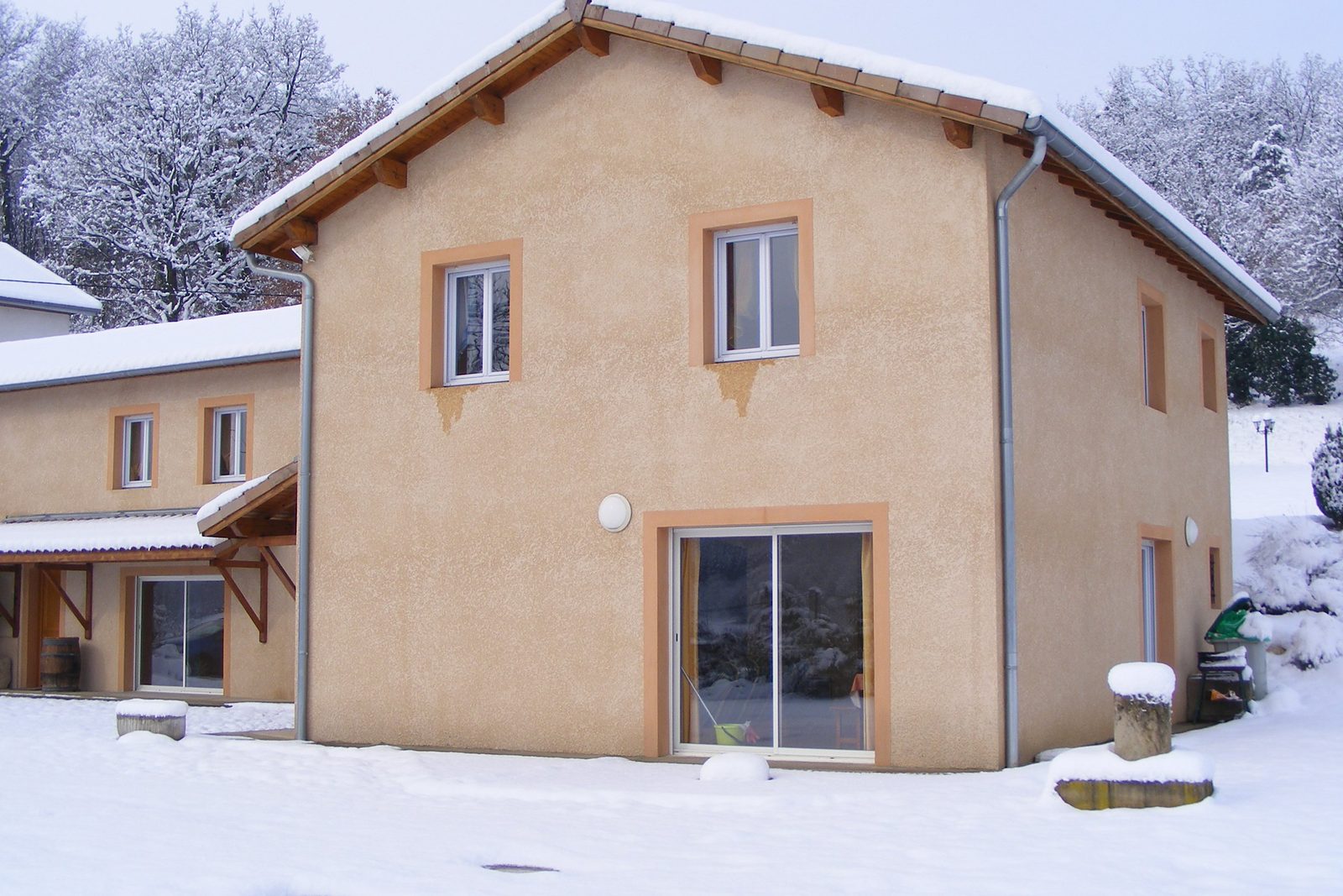 Le Cerisier sous la neige