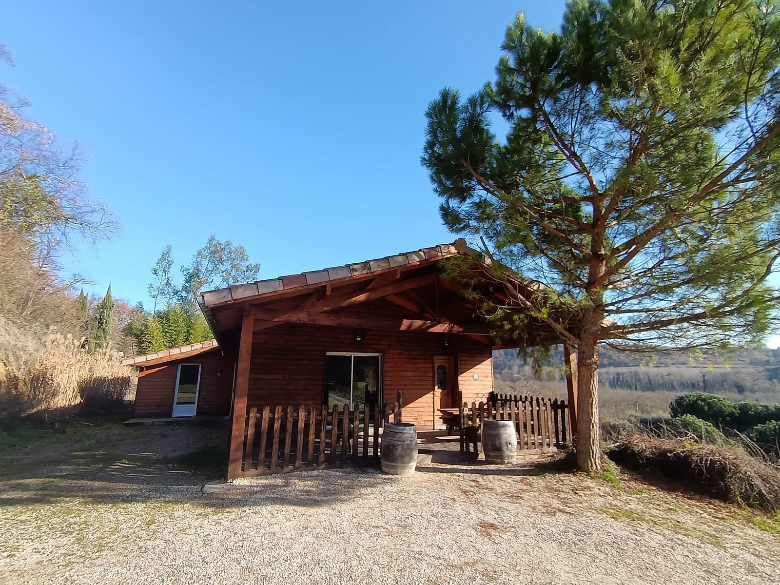 Le chalet sous les pins