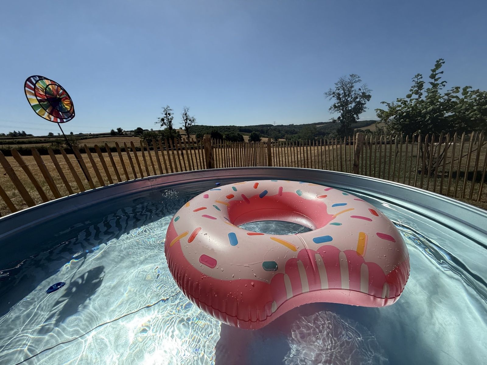 La piscine privée de la Cachette