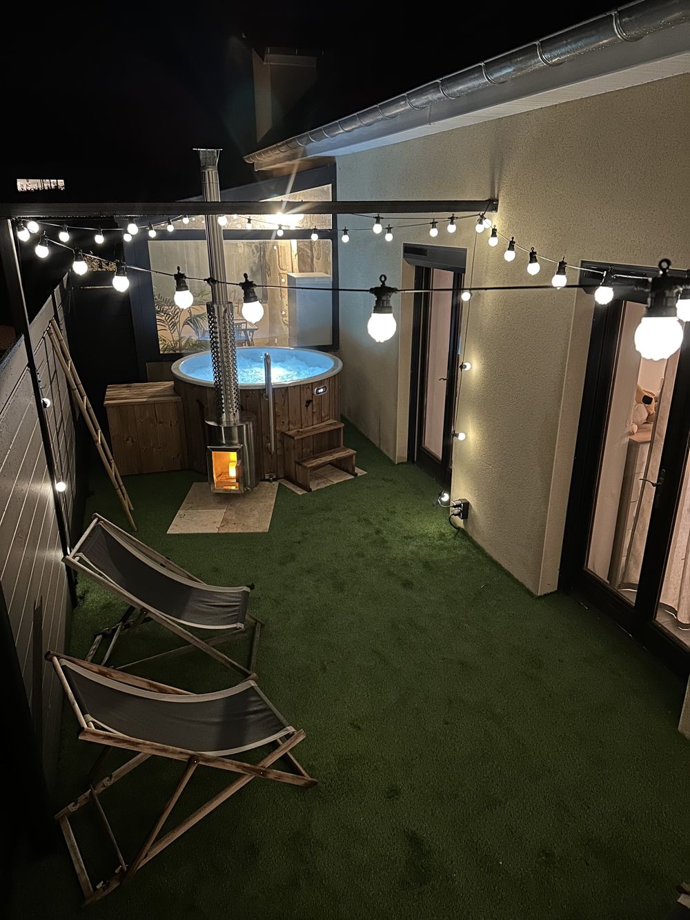 La terrasse couverte